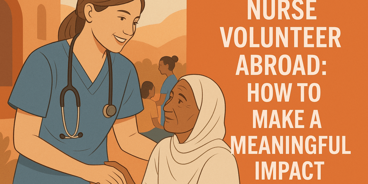 Nurse Volunteer Abroad: How to Make a Meaningful Impact Beyond Borders